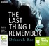 The Last Thing I Remember (MP3)
